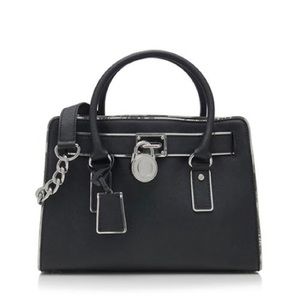 *SOLD* Michael Kors East West Blk/Silver Specchio